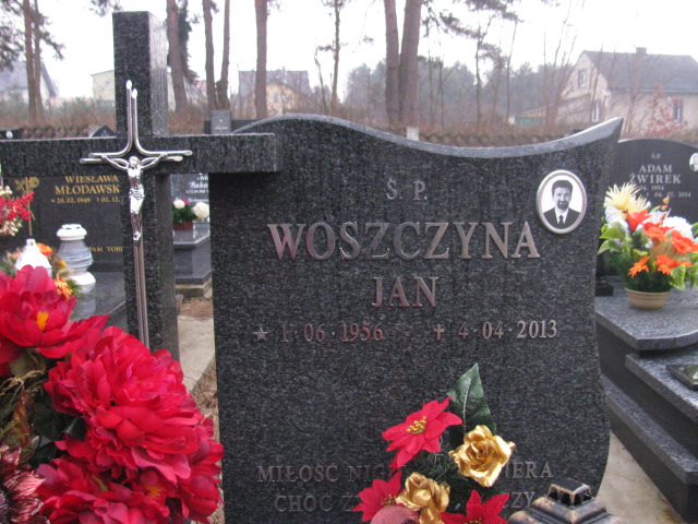 Jan Woszczyna 1956 Trzebinia - Grobonet - Wyszukiwarka osób pochowanych