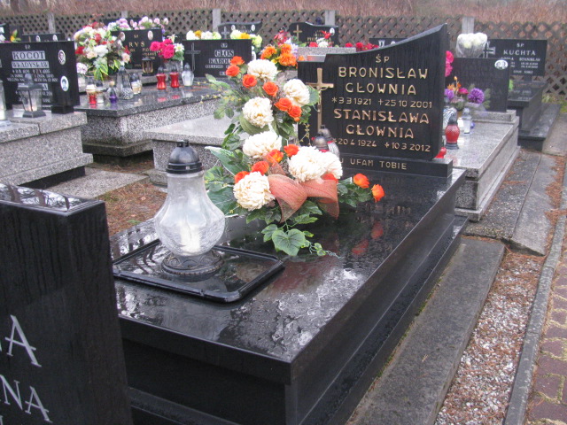 Grób Bronisław Głownia