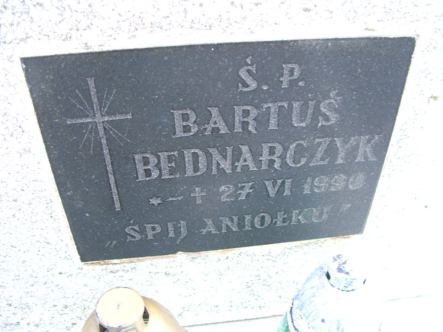 Bartłomiej Bednarczyk 1990 Trzebinia - Grobonet - Wyszukiwarka osób pochowanych