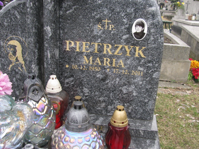 Maria Pietrzyk 1950 Trzebinia - Grobonet - Wyszukiwarka osób pochowanych