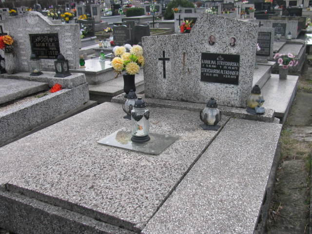Grób Aleksandra Strycharski
