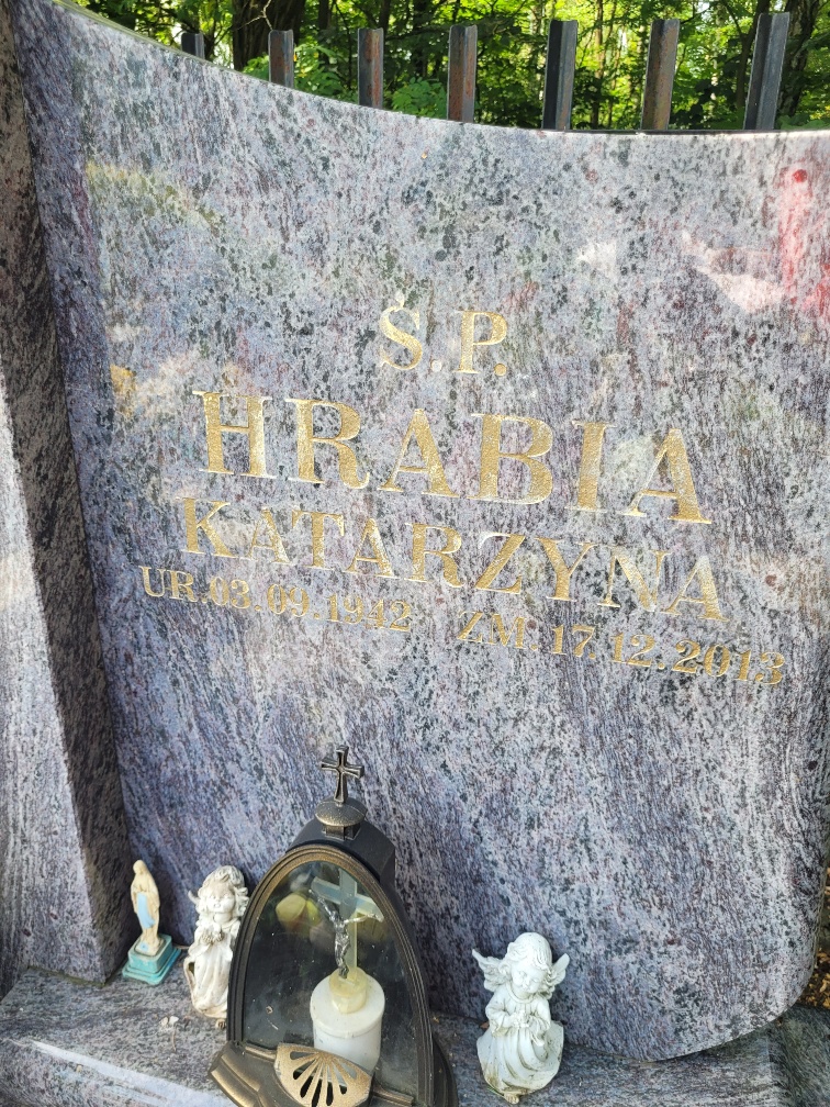 Katarzyna Hrabia 1942 Trzebinia - Grobonet - Wyszukiwarka osób pochowanych