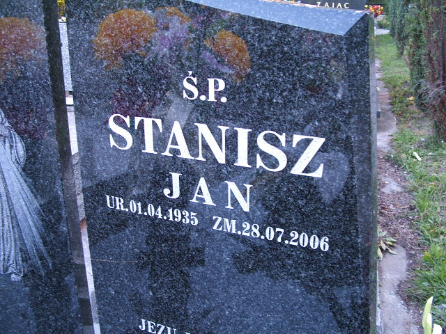 Jan Stanisz 1935 Trzebinia - Grobonet - Wyszukiwarka osób pochowanych