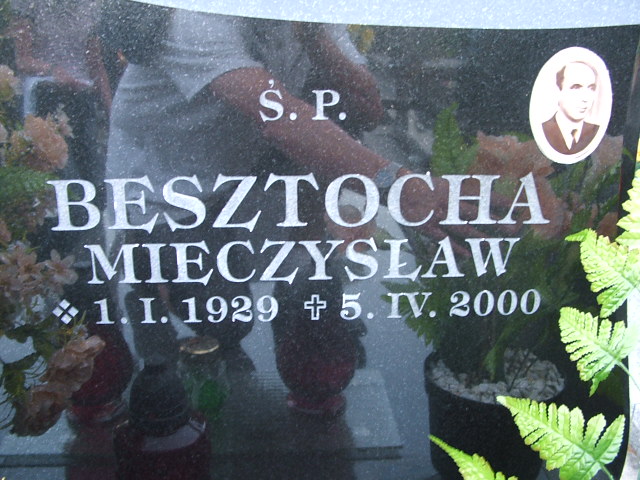 Mieczysław Besztocha 1929 Trzebinia - Grobonet - Wyszukiwarka osób pochowanych