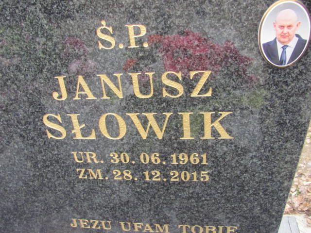 Janusz Słowik 1961 Trzebinia - Grobonet - Wyszukiwarka osób pochowanych