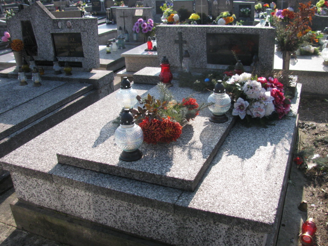 Grób Bronisława Kasprzyk