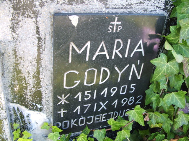 Maria Godyń 1905 Trzebinia - Grobonet - Wyszukiwarka osób pochowanych