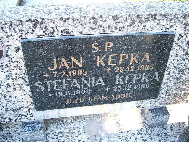 Stefania Kępka 1908 Trzebinia - Grobonet - Wyszukiwarka osób pochowanych