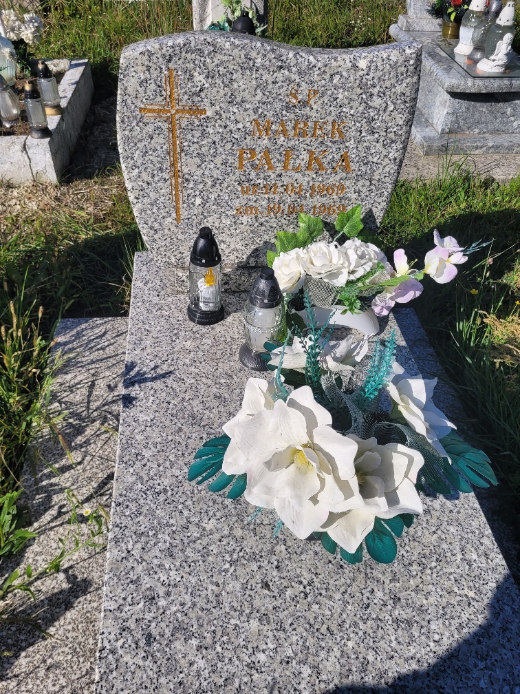 Grób Marek Pałka
