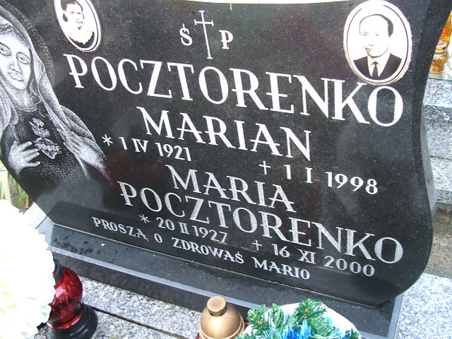 Marian Pocztorenko 1921 Trzebinia - Grobonet - Wyszukiwarka osób pochowanych
