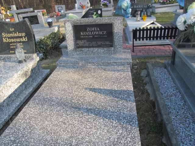 Grób Zofia Kozłowicz