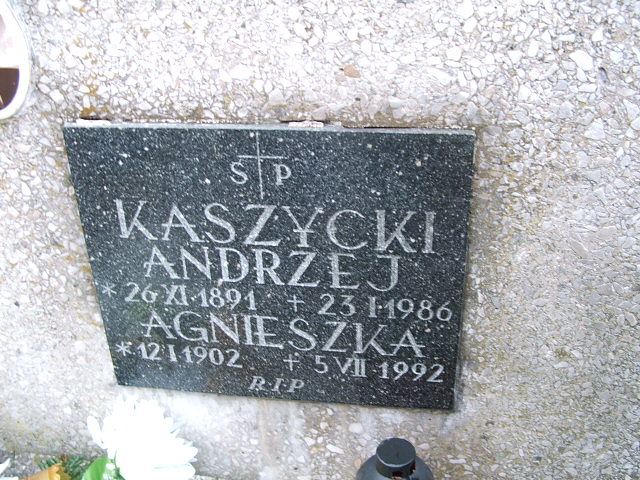 Agnieszka Kaszycka 1902 Trzebinia - Grobonet - Wyszukiwarka osób pochowanych