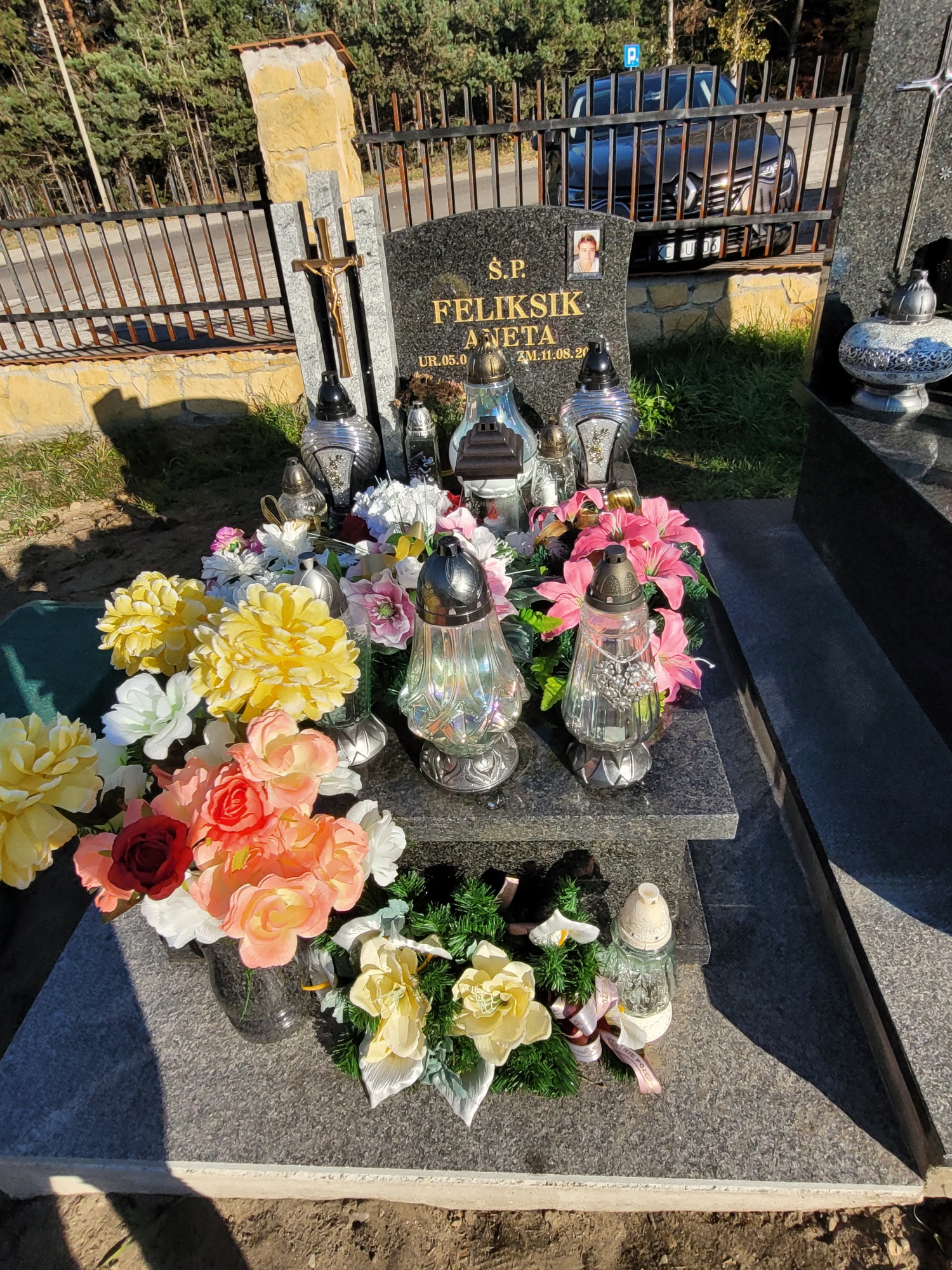 Aneta Feliksik 1971 Trzebinia - Grobonet - Wyszukiwarka osób pochowanych