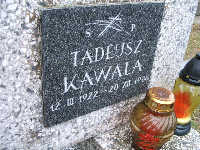 Tadeusz Kawala 1922 Trzebinia - Grobonet - Wyszukiwarka osób pochowanych