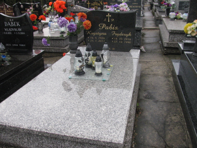 Grób Fryderyk Pabis