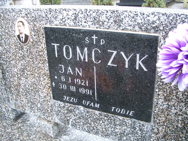 Jan Tomczyk 1921 Trzebinia - Grobonet - Wyszukiwarka osób pochowanych