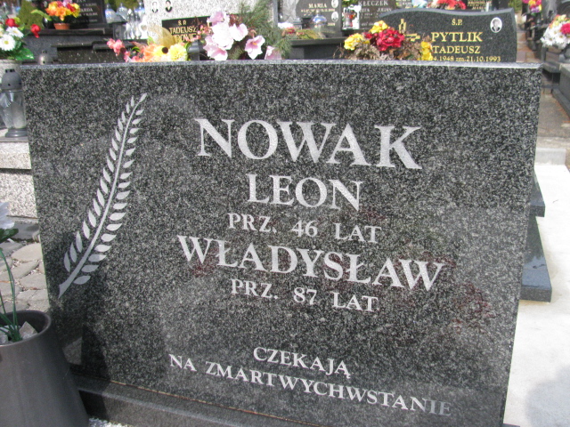  Nowak 1908 Trzebinia - Grobonet - Wyszukiwarka osób pochowanych