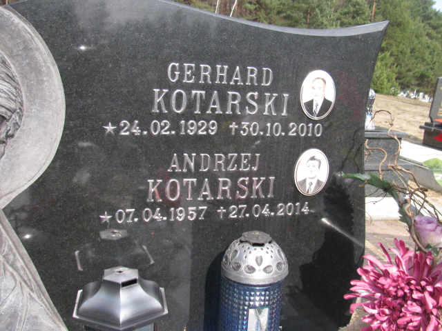 Andrzej Józef Kotarski 1957 Trzebinia - Grobonet - Wyszukiwarka osób pochowanych