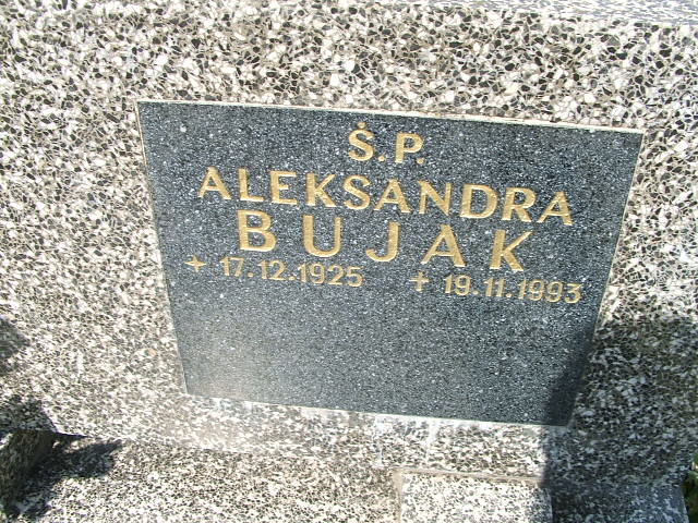 Aleksandra Bujak 1925 Trzebinia - Grobonet - Wyszukiwarka osób pochowanych