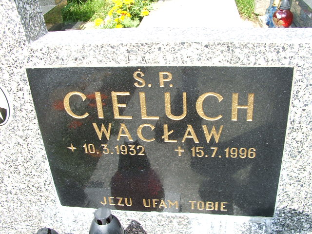 Wacław Cieluch 1932 Trzebinia - Grobonet - Wyszukiwarka osób pochowanych