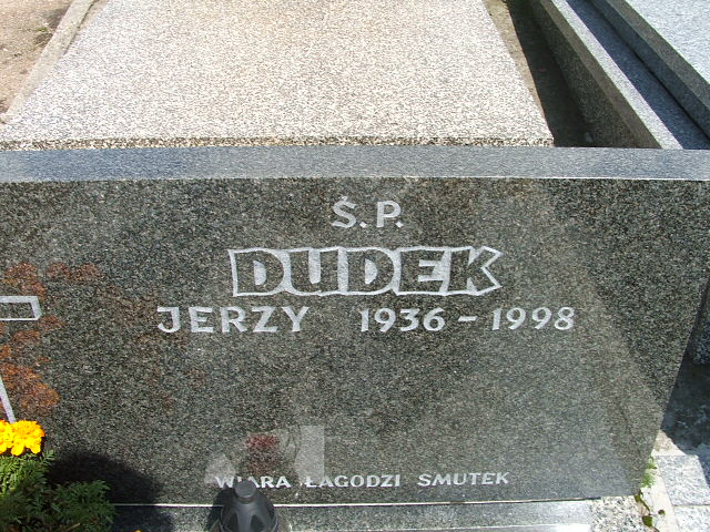 Jerzy Dudek 1936 Trzebinia - Grobonet - Wyszukiwarka osób pochowanych