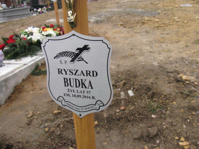 Ryszard Budka 2016 Trzebinia - Grobonet - Wyszukiwarka osób pochowanych