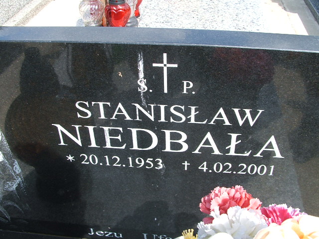 Stanisław Niedbała 1953 Trzebinia - Grobonet - Wyszukiwarka osób pochowanych