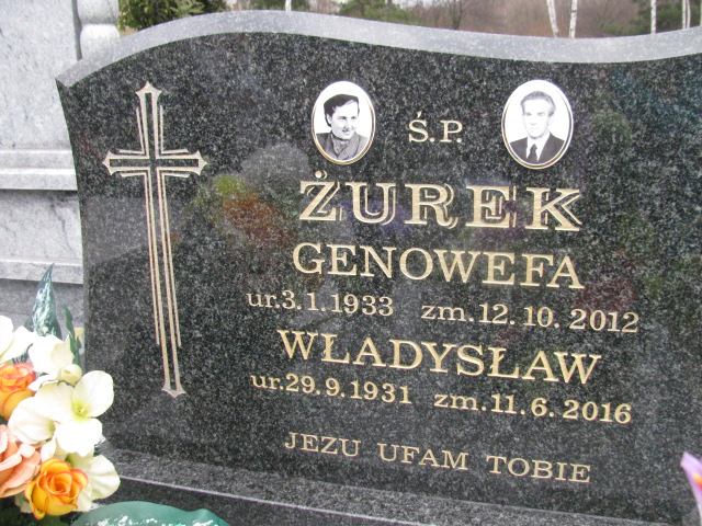 Władysław Żurek 1931 Trzebinia - Grobonet - Wyszukiwarka osób pochowanych