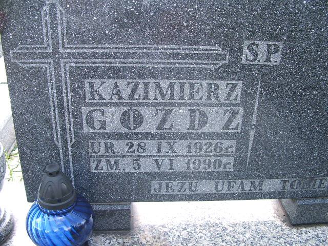 Jan Góźdź 1966 Trzebinia - Grobonet - Wyszukiwarka osób pochowanych