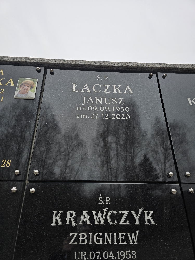 Janusz Łączka 1950 Trzebinia - Grobonet - Wyszukiwarka osób pochowanych